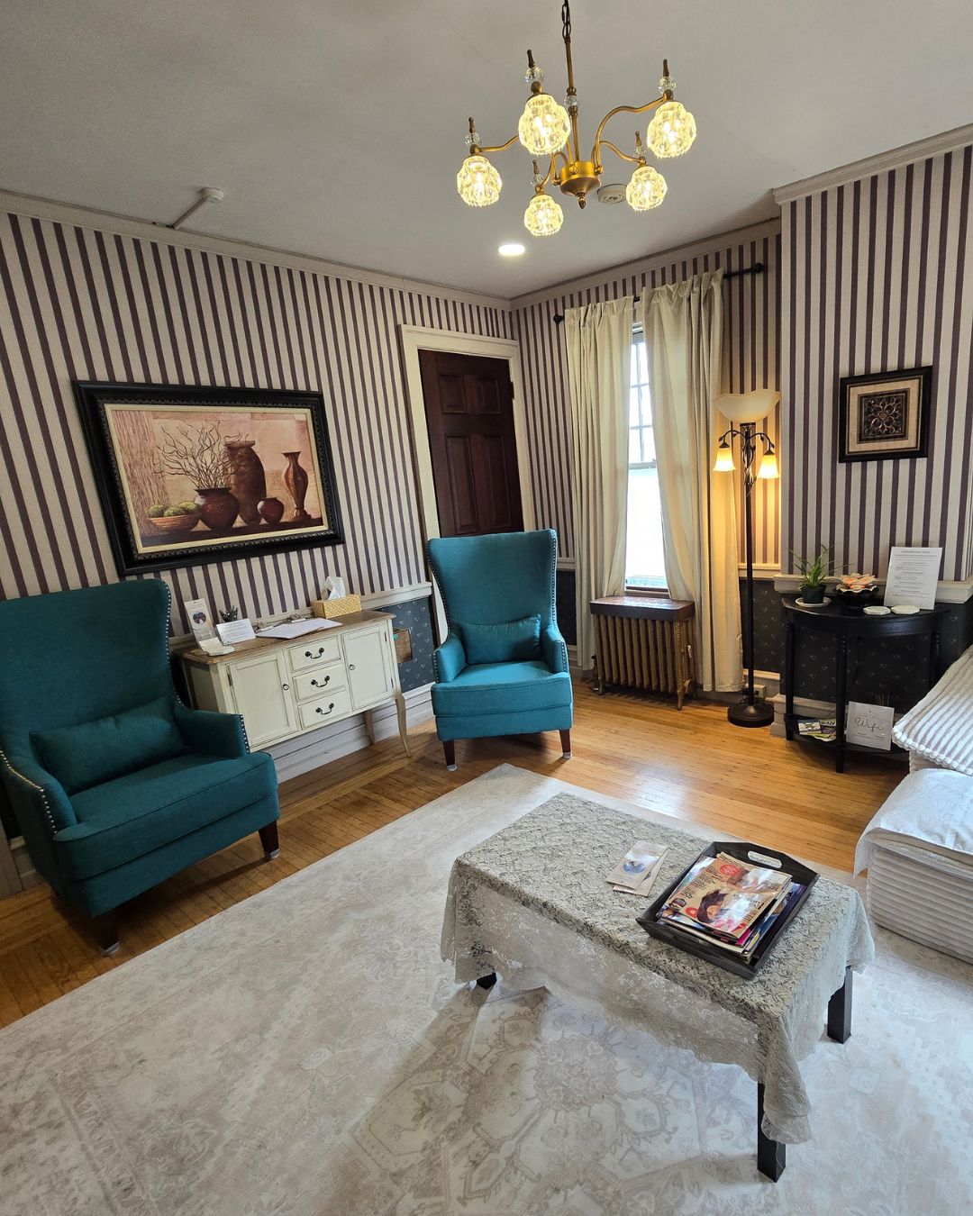 spa lounge waiting room